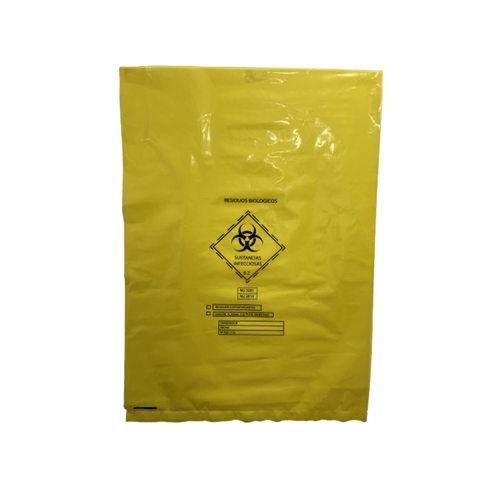 Pack 10 bolsas plásticas 50×70 cms amarillas