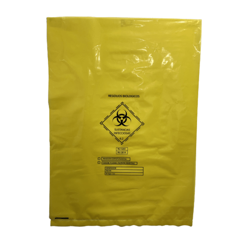 Pack 10 bolsas plásticas 60×90 cms amarillas